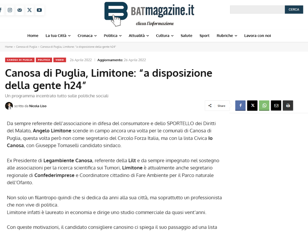 giornale 26.04.2022