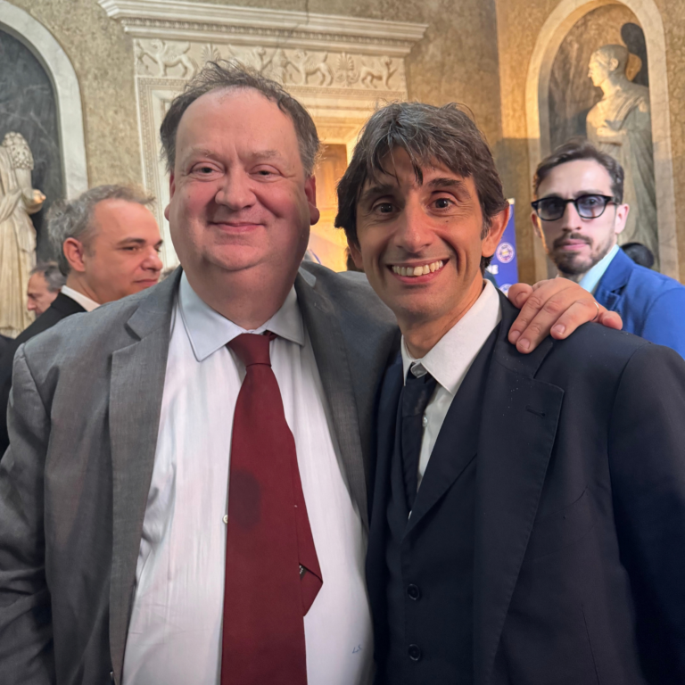 Luca Silvestrone con Giovanni Donzelli